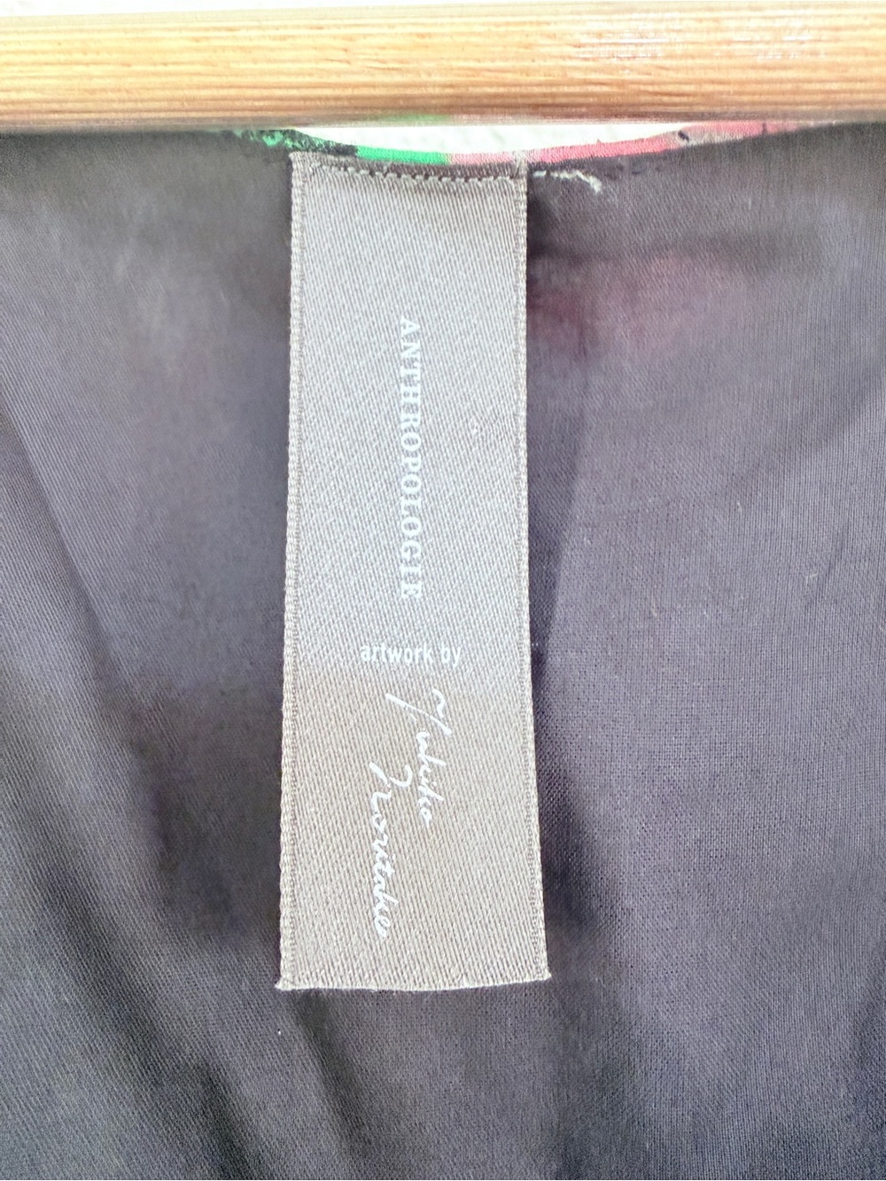 Anthropologie x Yukiko Noritake Katerina Button Front Midi Dress size XL - Picture 7 of 13
